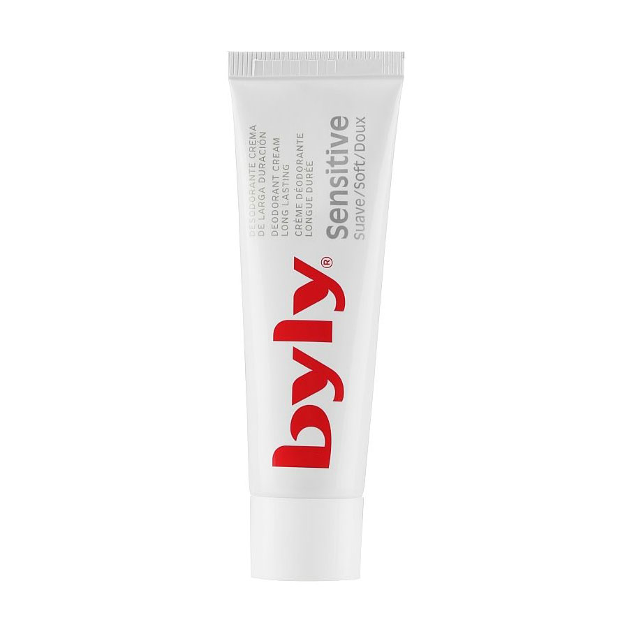 Дезодорант-крем Byly Sensitive Silk 72h без солей алюмінію, 25 мл
